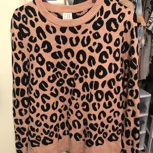 Cheetah Sweater